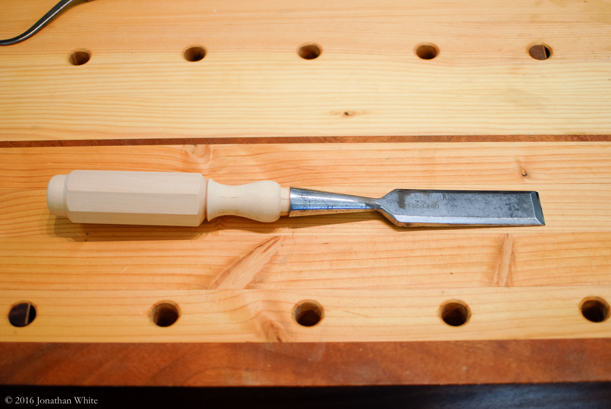 London Pattern Chisel Handle | The Bench Blog